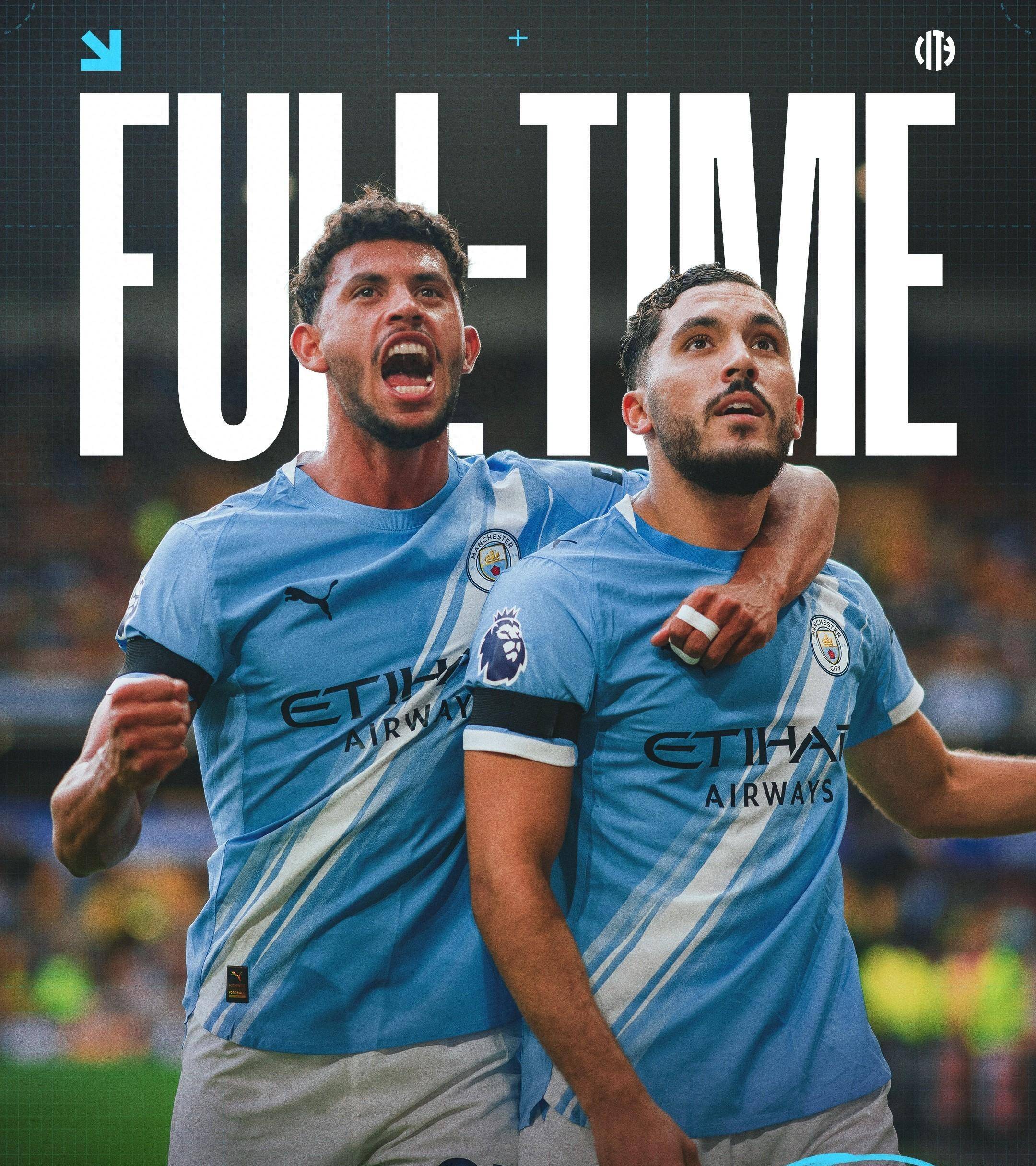 包含曼城主场大胜，领先优势扩大的词条